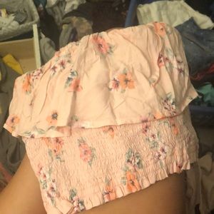 Floral tub top